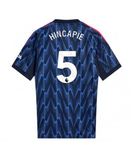 Günstige Arsenal Piero Hincapie #5 Auswärtstrikot 2025-26 Kurzarm